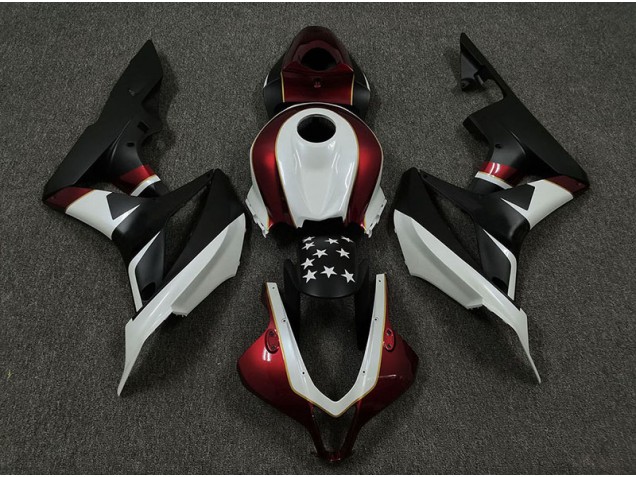 Racing Red and Black 2009-2012 Honda CBR600RR Fairings Factory Racing Red and Black 2009-2012 Honda CBR600RR Fairings Factory