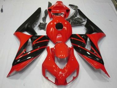 Red and Black 2006-2007 Honda CBR1000RR Fairings Factory