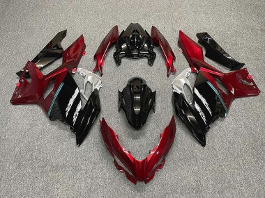 Red and Black 2018-2020 Kawasaki Ninja 400 Fairings Factory
