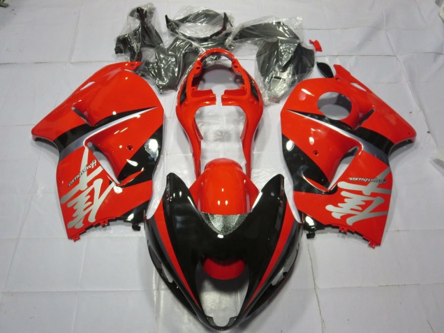 Red and Black Silver Decal 1997-2007 Suzuki GSXR 1300 Fairings Factory Red and Black Silver Decal 1997-2007 Suzuki GSXR 1300 Fairings Factory