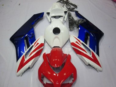 Red and Blue 2004-2005 Honda CBR1000RR Fairings Factory