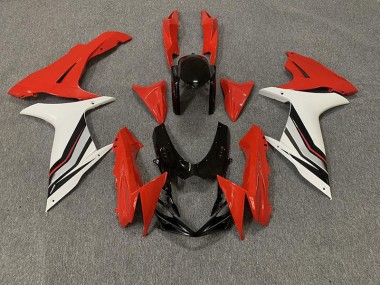 Red and Gloss White Style 2011-2020 Suzuki GSXR 600-750 Fairings Factory