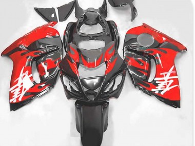 Red and Grey 2008-2019 Suzuki GSXR 1300 Fairings Factory