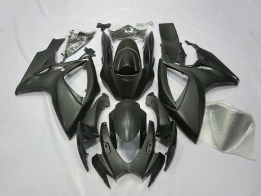 Red and Matte 2006-2007 Suzuki GSXR 600-750 Fairings Factory