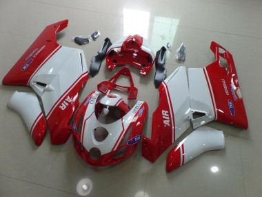 Red and White 2003-2004 Ducati 749 999 Fairings Factory