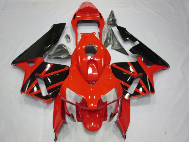 Red Black OEM styless 2003-2004 Honda CBR600RR Fairings Factory Red Black OEM styless 2003-2004 Honda CBR600RR Fairings Factory