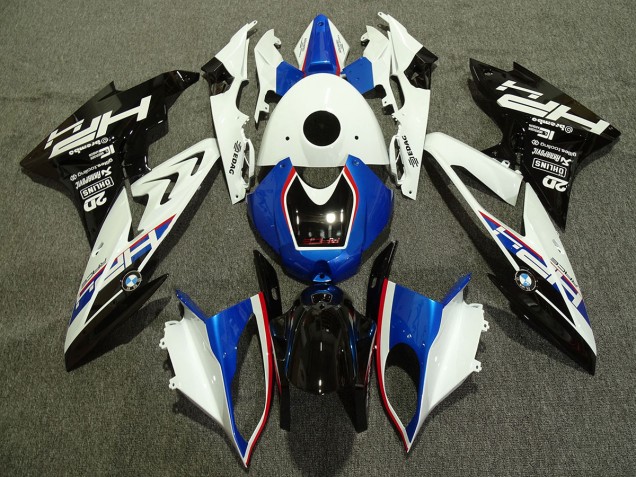 Red Blue and White HP4 2009-2018 BMW S1000RR Fairings Factory