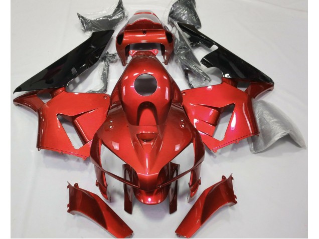 Red CBR Style 2005-2006 Honda CBR600RR Fairings Factory Red CBR Style 2005-2006 Honda CBR600RR Fairings Factory