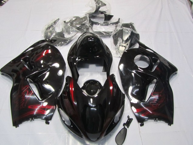 Red Deep Gloss 1997-2007 Suzuki GSXR 1300 Fairings Factory Red Deep Gloss 1997-2007 Suzuki GSXR 1300 Fairings Factory