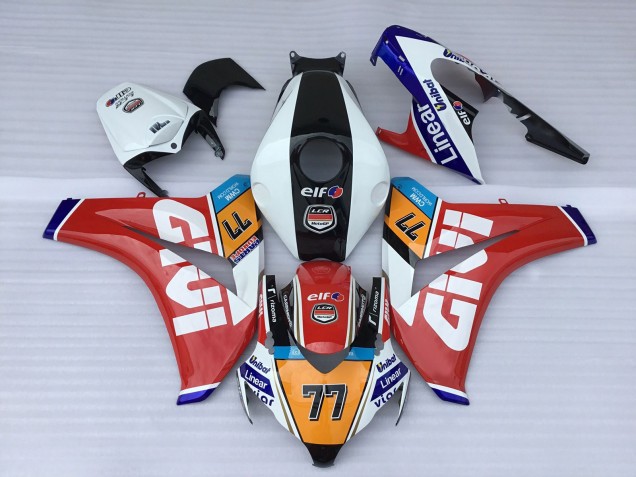 Red Elf 2008-2011 Honda CBR1000RR Fairings Factory Red Elf 2008-2011 Honda CBR1000RR Fairings Factory