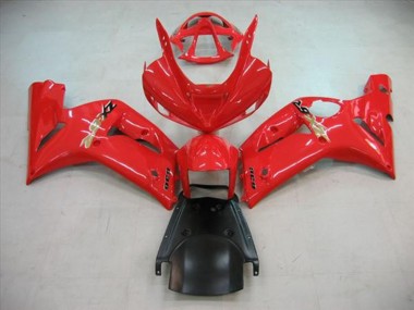 Red Gloss 2003-2004 Kawasaki ZX6R Fairings Factory