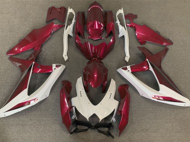 Red OEM Style 2008-2010 Suzuki GSXR 600-750 Fairings Factory