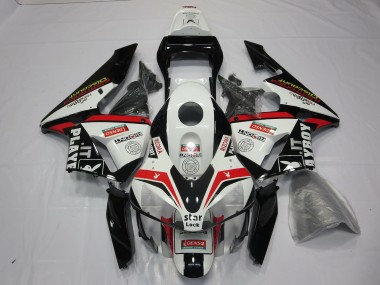 Red Playboy 2003-2004 Honda CBR600RR Fairings Factory