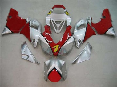Red Silver 1998-1999 Yamaha R1 Fairings Factory
