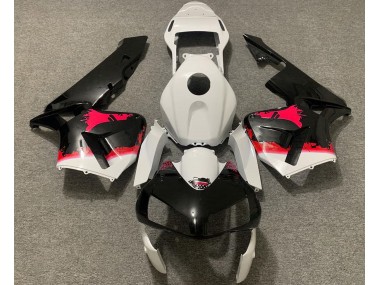 Red Splatter 2003-2004 Honda CBR600RR Fairings Factory