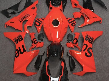 Red Street Flava 2017-2019 Honda CBR1000RR Fairings Factory