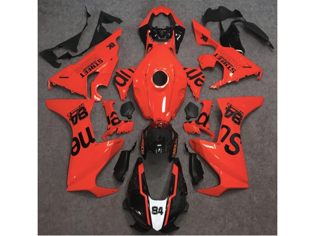 Red Street Flava 2017-2019 Honda CBR1000RR Fairings Factory