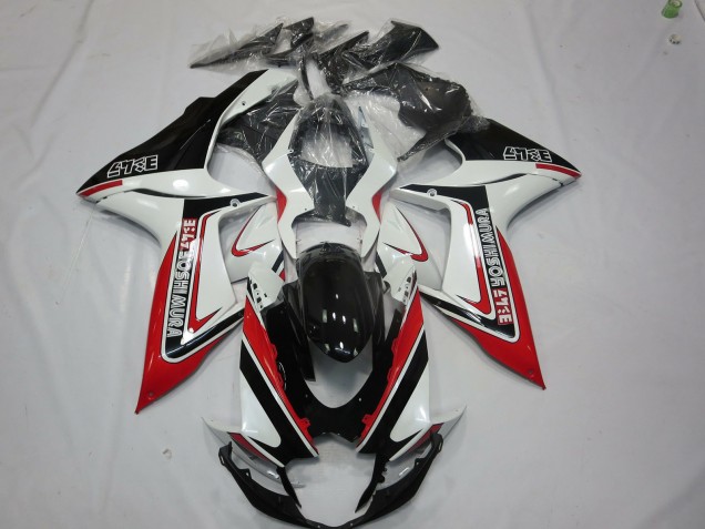 Red White and Black 2011-2020 Suzuki GSXR 600-750 Fairings Factory