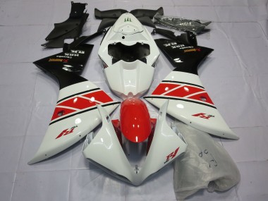 Red White and Black 2013-2014 Yamaha R1 Fairings Factory