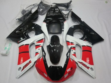 Red White Design 1998-2002 Yamaha R6 Fairings Factory