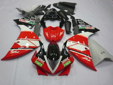 Red White Yamalube 2013-2014 Yamaha R1 Fairings Factory