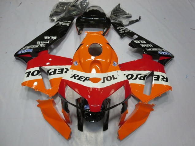 Repsol Design 2005-2006 Honda CBR600RR Fairings Factory Repsol Design 2005-2006 Honda CBR600RR Fairings Factory