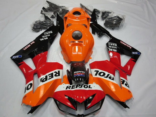 Repsol W Logos 2013-2020 Honda CBR600RR Fairings Factory Repsol W Logos 2013-2020 Honda CBR600RR Fairings Factory