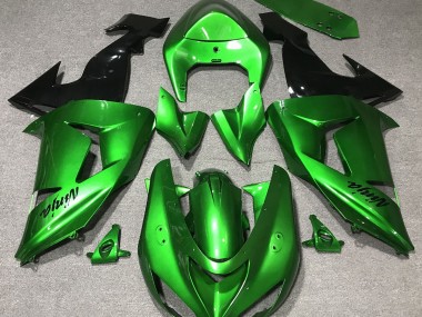 Reptile Green 2006-2007 Kawasaki ZX10R Fairings Factory