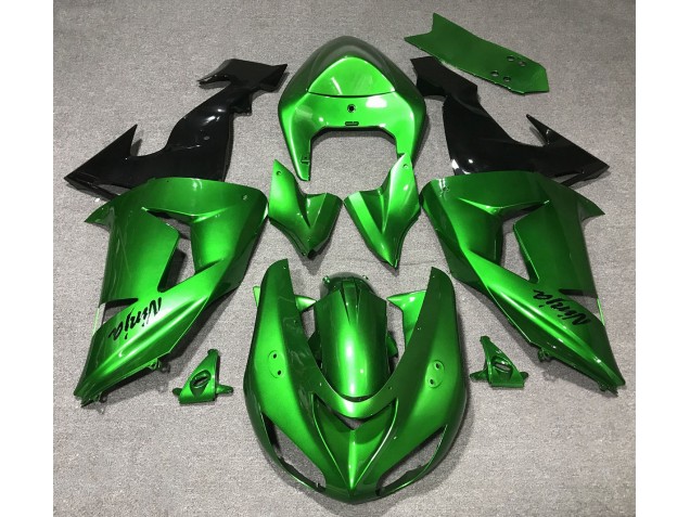 Reptile Green 2006-2007 Kawasaki ZX10R Fairings Factory Reptile Green 2006-2007 Kawasaki ZX10R Fairings Factory