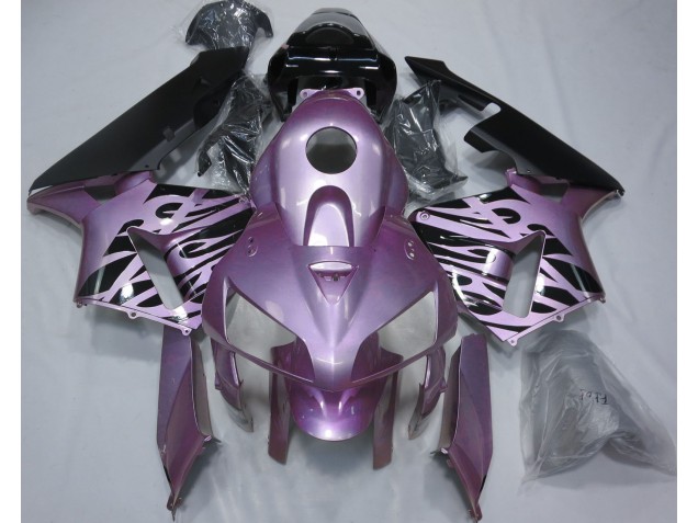 Rose Purple Flame 2005-2006 Honda CBR600RR Fairings Factory Rose Purple Flame 2005-2006 Honda CBR600RR Fairings Factory
