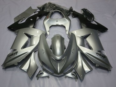 Silver 2006-2007 Kawasaki ZX10R Fairings Factory