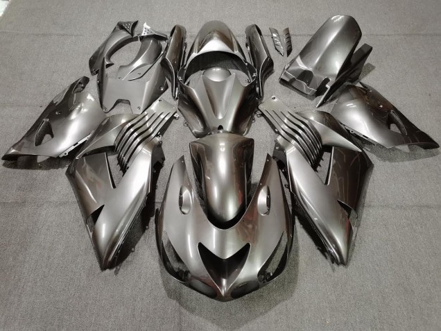 Silver 2006-2011 Kawasaki ZX14R Fairings Factory Silver 2006-2011 Kawasaki ZX14R Fairings Factory