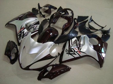 Silver Black 2008-2019 Suzuki GSXR 1300 Fairings Factory