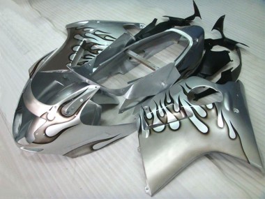 Silver Flame 1996-2007 Honda CBR1100XX Fairings Factory