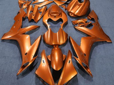 Solid Orange 2004-2006 Yamaha R1 Fairings Factory