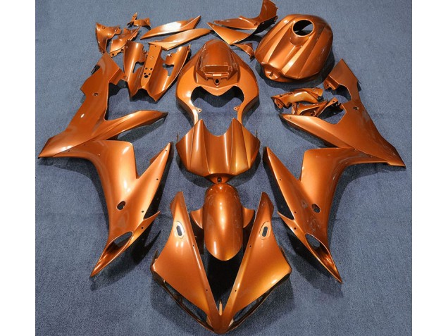 Solid Orange 2004-2006 Yamaha R1 Fairings Factory Solid Orange 2004-2006 Yamaha R1 Fairings Factory
