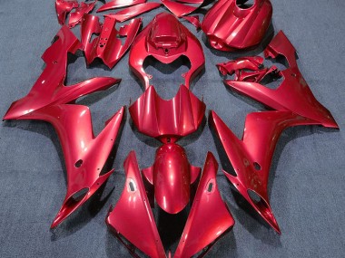 Solid Red 2004-2006 Yamaha R1 Fairings Factory
