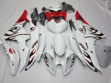 Special Flame Red 2008-2016 Yamaha R6 Fairings Factory