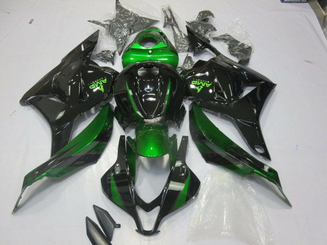 Special Green Gloss Black 2009-2012 Honda CBR600RR Fairings Factory Special Green Gloss Black 2009-2012 Honda CBR600RR Fairings Factory