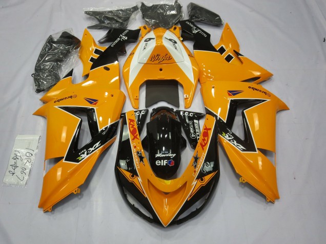 Special Orange 2006-2007 Kawasaki ZX10R Fairings Factory Special Orange 2006-2007 Kawasaki ZX10R Fairings Factory