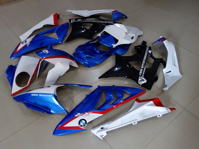 Stock style Blue and White 2009-2018 BMW S1000RR Fairings Factory Stock style Blue and White 2009-2018 BMW S1000RR Fairings Factory