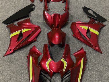 Stock Style Red 2017-2019 Suzuki GSXR 1000 Fairings Factory