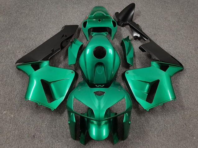 Teal CBR Style 2005-2006 Honda CBR600RR Fairings Factory Teal CBR Style 2005-2006 Honda CBR600RR Fairings Factory