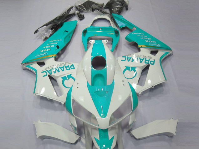 Teal Custom 2005-2006 Honda CBR600RR Fairings Factory Teal Custom 2005-2006 Honda CBR600RR Fairings Factory