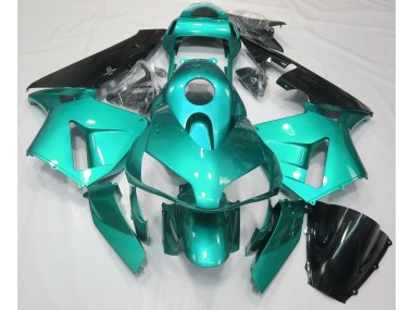 Teal Plain 2003-2004 Honda CBR600RR Fairings Factory