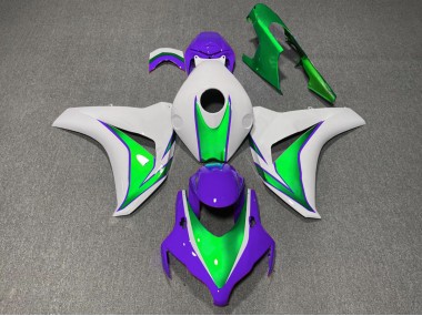 The Joker Green and Purple Gloss 2008-2011 Honda CBR1000RR Fairings Factory