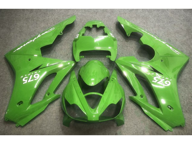 Vibrant Green 2006-2008 Triumph Daytona 675 Fairings Factory Vibrant Green 2006-2008 Triumph Daytona 675 Fairings Factory