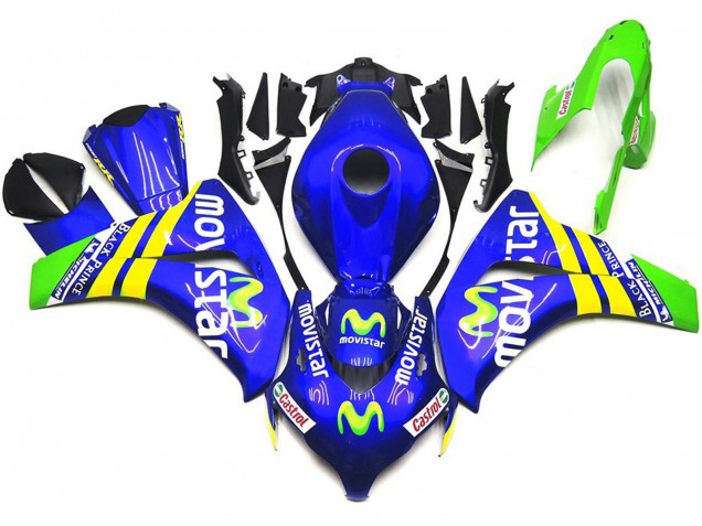Vibrant MoviStar 2008-2011 Honda CBR1000RR Fairings Factory Vibrant MoviStar 2008-2011 Honda CBR1000RR Fairings Factory