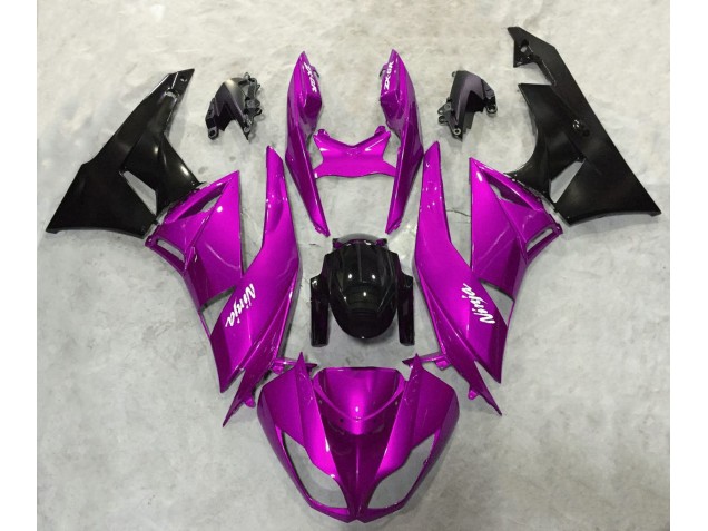 Vibrant Pink Gloss 2009-2012 Kawasaki ZX6R Fairings Factory Vibrant Pink Gloss 2009-2012 Kawasaki ZX6R Fairings Factory