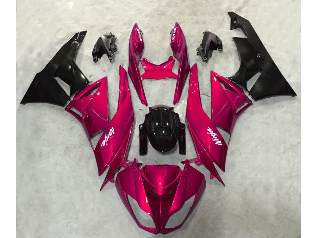 Vibrant Red Gloss 2009-2012 Kawasaki ZX6R Fairings Factory Vibrant Red Gloss 2009-2012 Kawasaki ZX6R Fairings Factory